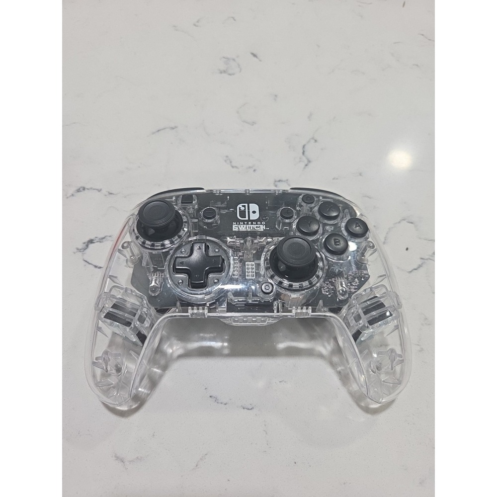 PDP Afterglow Wireless Deluxe Controller Translucent 500-132-1 For Switch